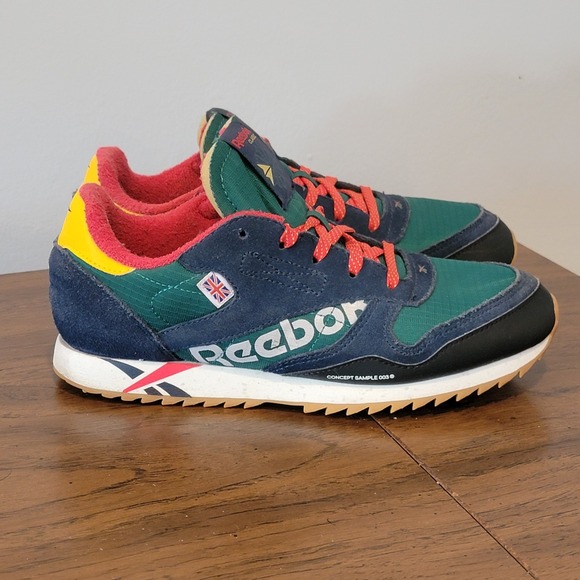 Reebok Classic Leather Ripple Sample 003 Sneakers Big Kids‎ Size 3 Shoes - Picture 1 of 9